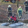 Brandweer redt gans Zutphen|Foto Fotobureau Kerkmeijer