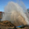 Geknapte waterleiding Apeldoorn|foto Errol Endeveld