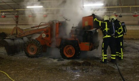 Shovel in brand Silvolde|foto 112Achterhoek-Nieuws.nl