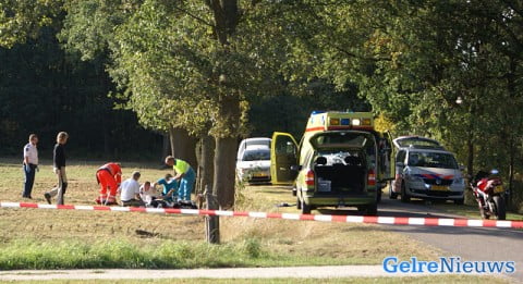Ongeval Lievelde | Foto: 112achterhoek-nieuws.nl