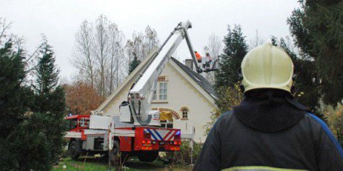 Schoorsteenbrand Brummen 1|Foto Sander de Vries