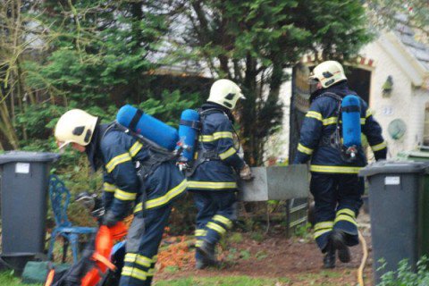 Schoorsteenbrand Brummen 2|Foto Sander de Vries