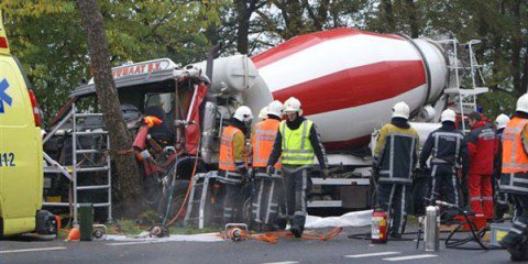 Ongeval N18 Betonmixer 1| Foto 112ACHTERHOEK-NIEUWS.NL