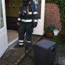 Schoorsteenbrand Warnsveldseweg Zutphen| Foto Nicolaas Kerkmeijer