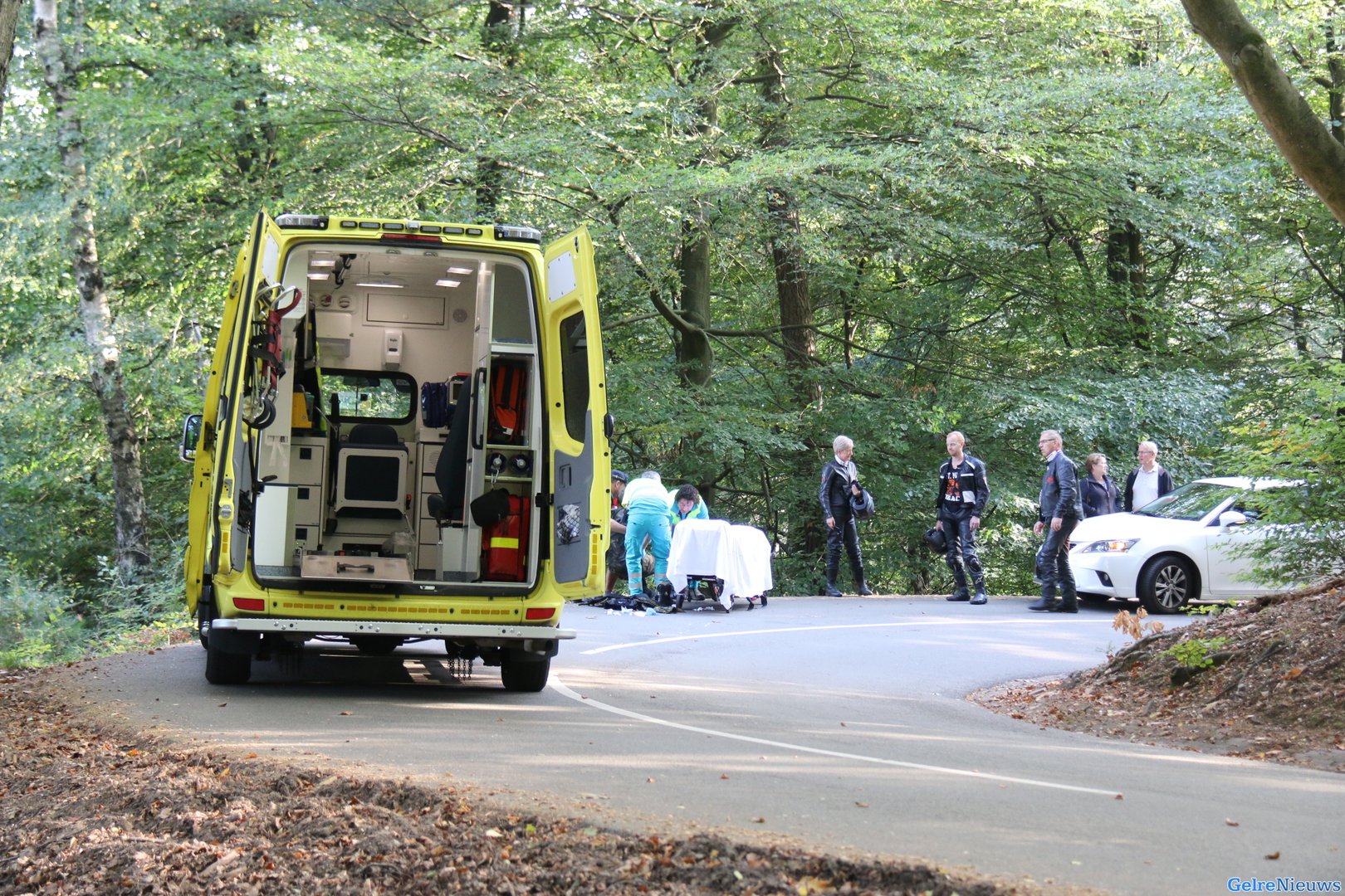 Militair gewond na valpartij met motor tijdens oefening