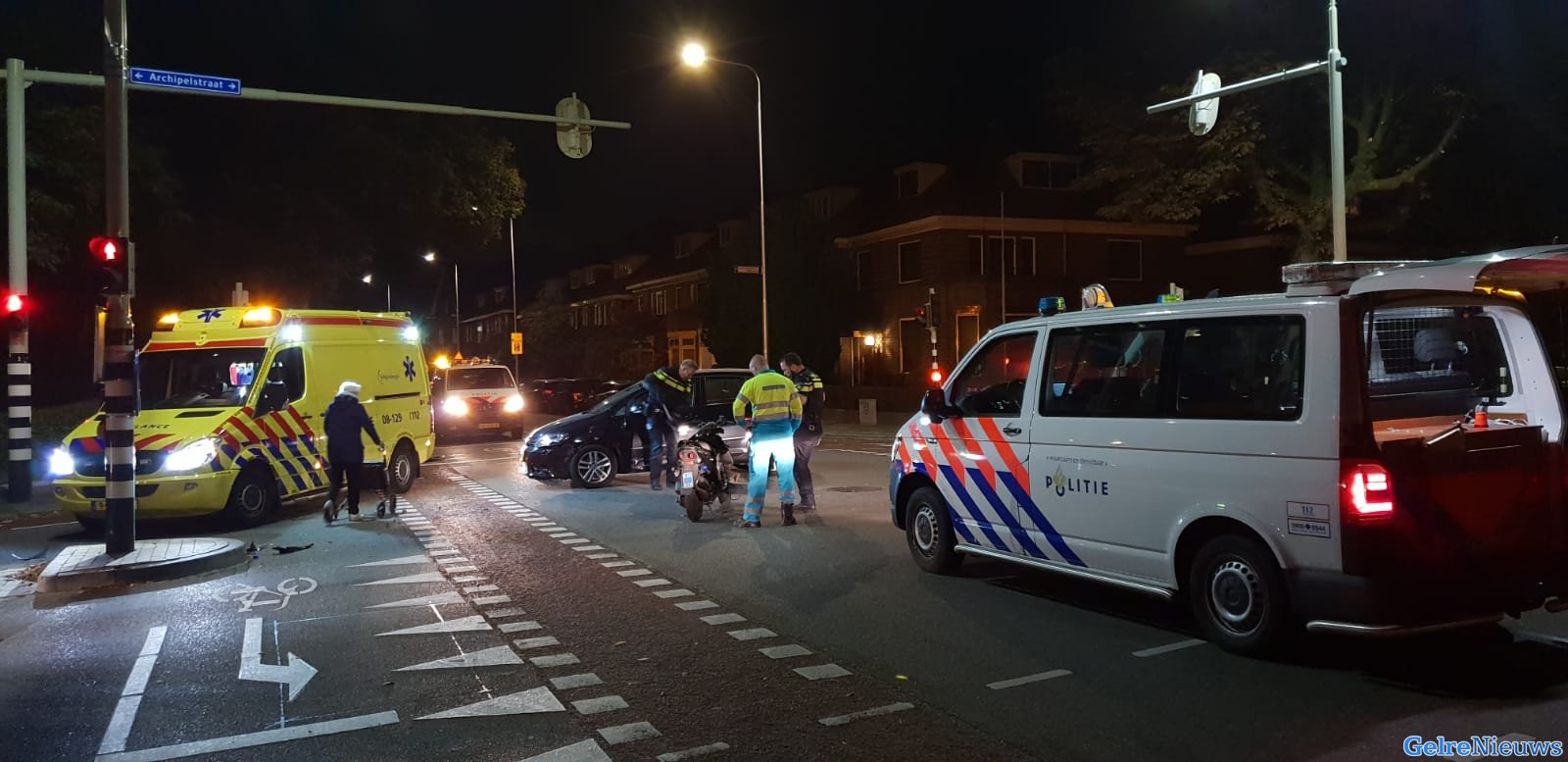 Aanhouding na ongeval Heyendaalseweg in Nijmegen