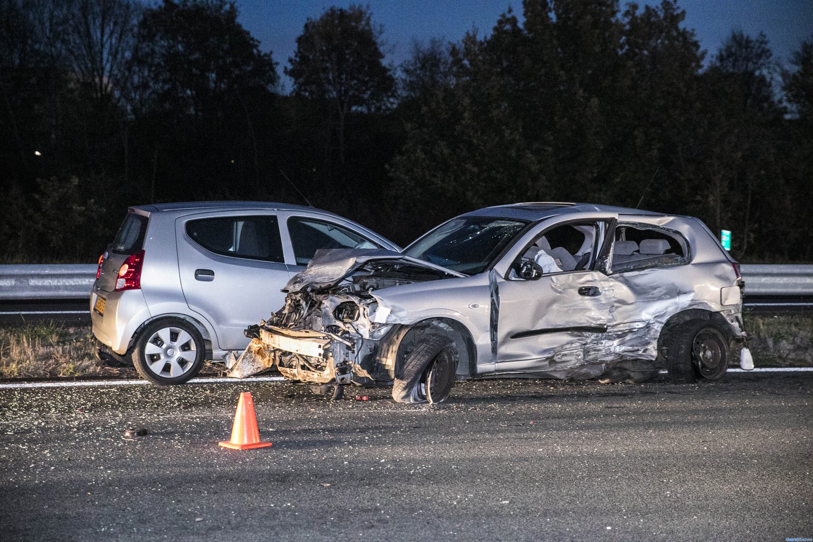 Snelweg A348 dicht na ongeval bij Rheden