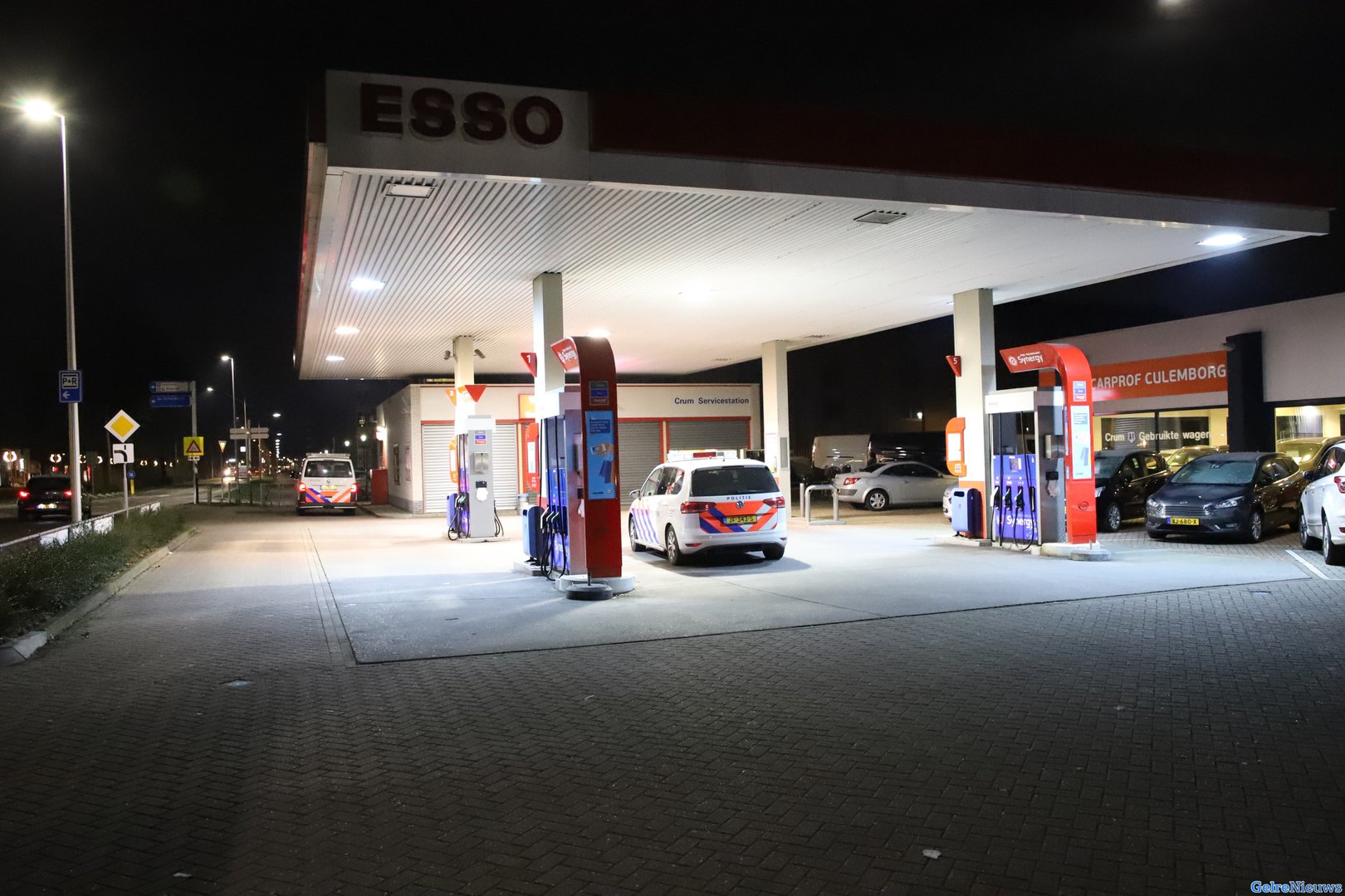 Overval Esso tankstation Culemborg