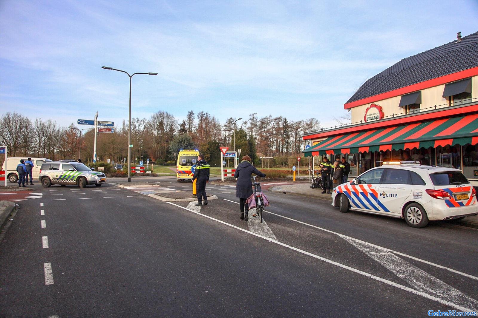 Fietser zwaargewond na ongeval in Rheden