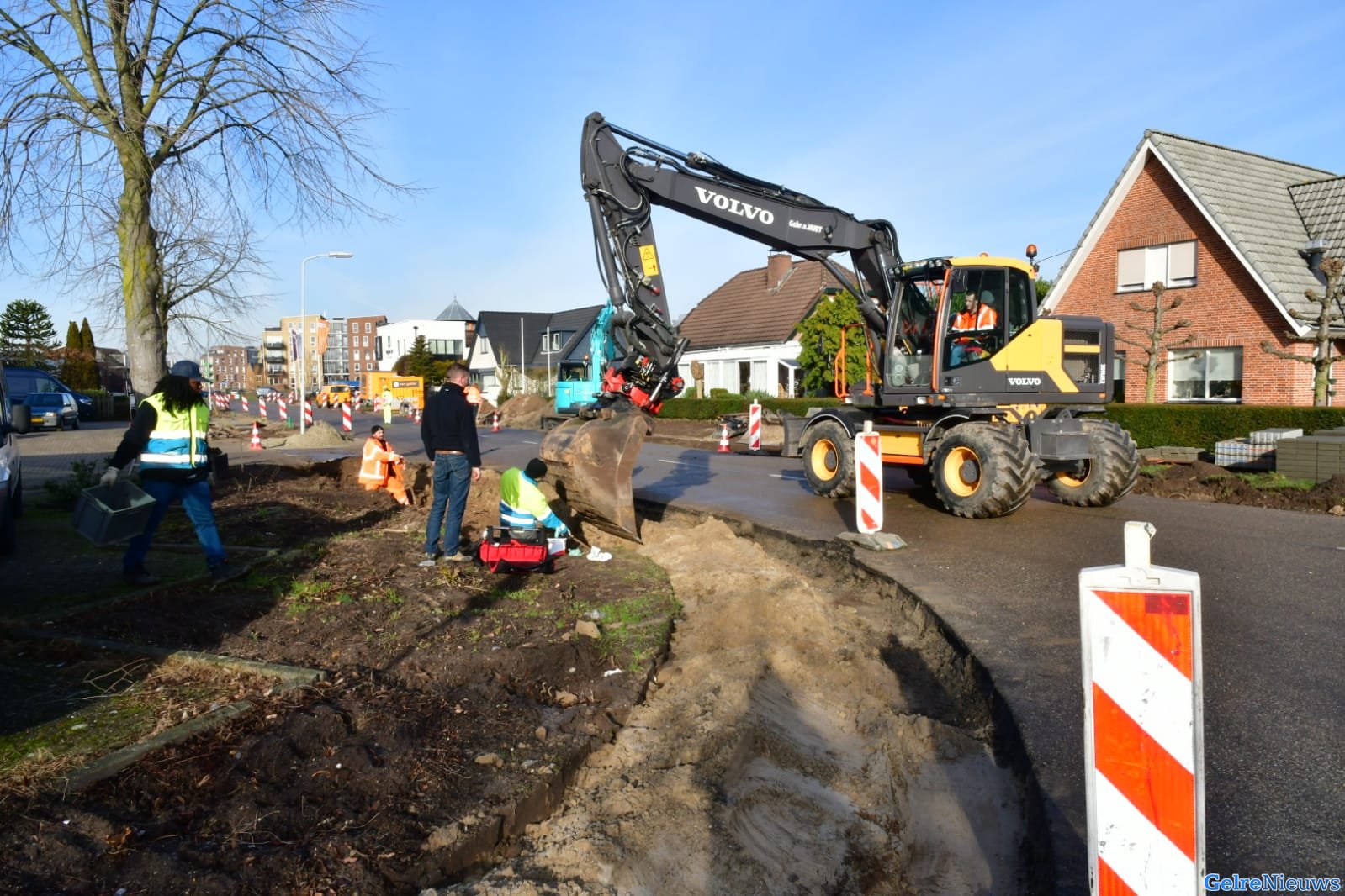 Geen stroom na graafwerkzaamheden bij Westervoort