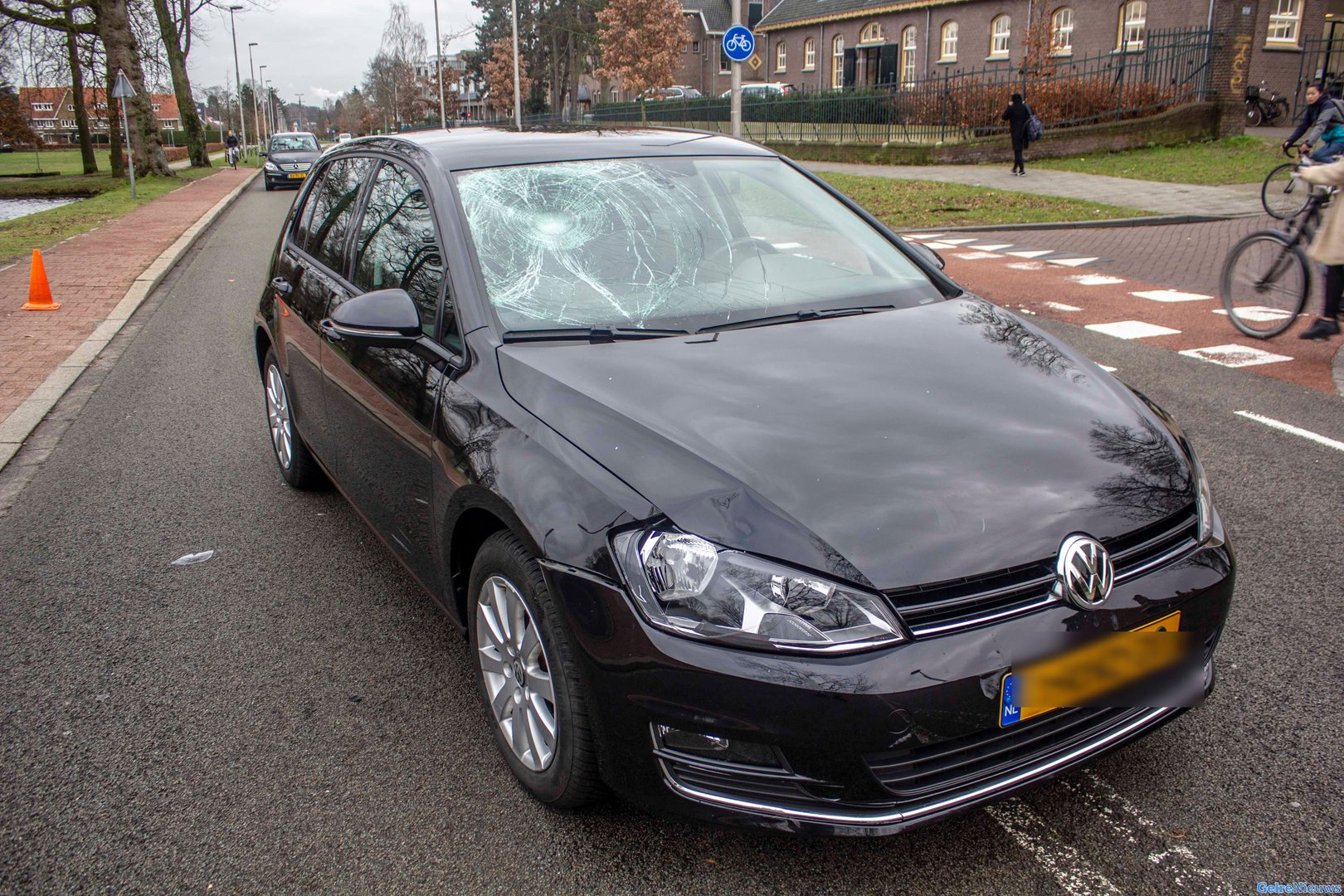 Fietser gewond bij flinke botsing in Arnhem