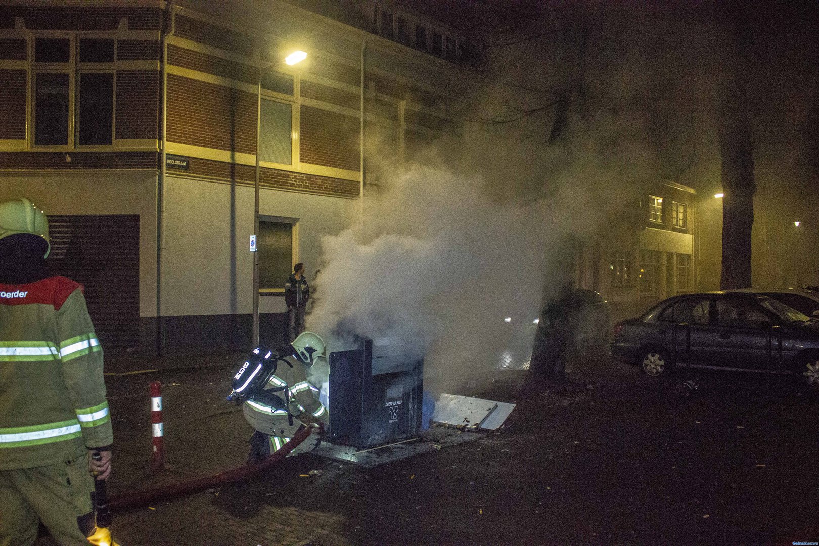 Veel containerbranden in Arnhem