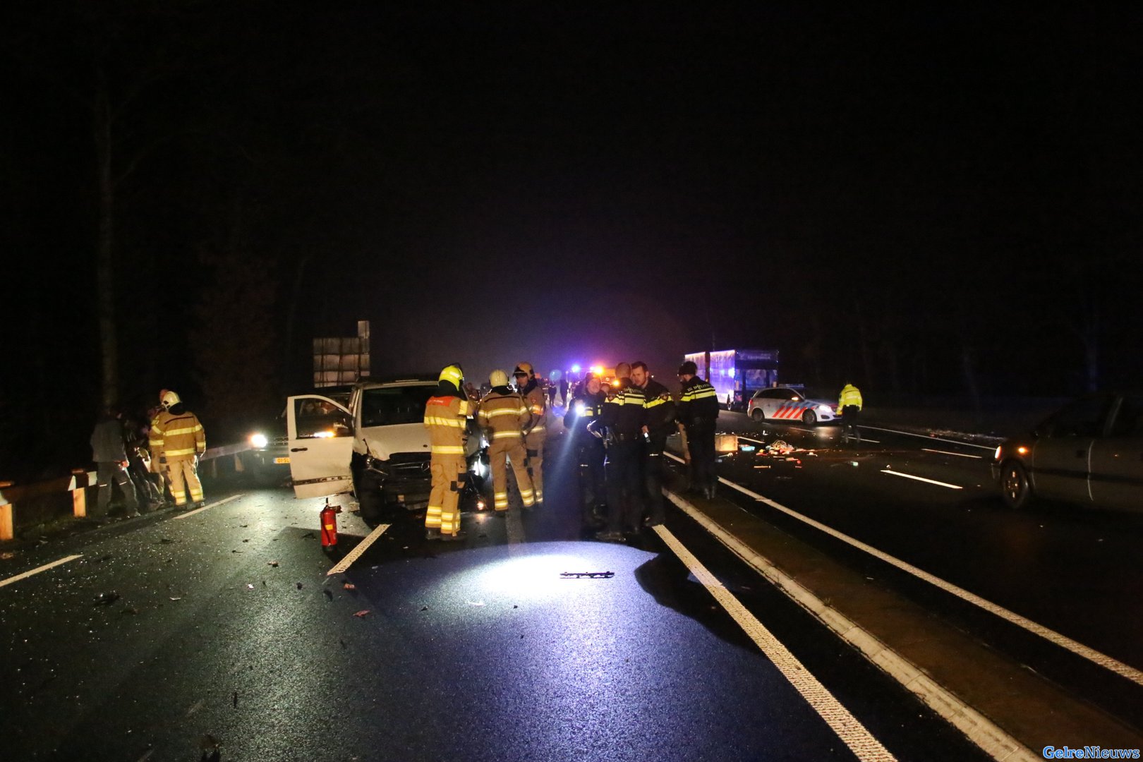 Bestuurder aangehouden na flink ongeval in Arnhem