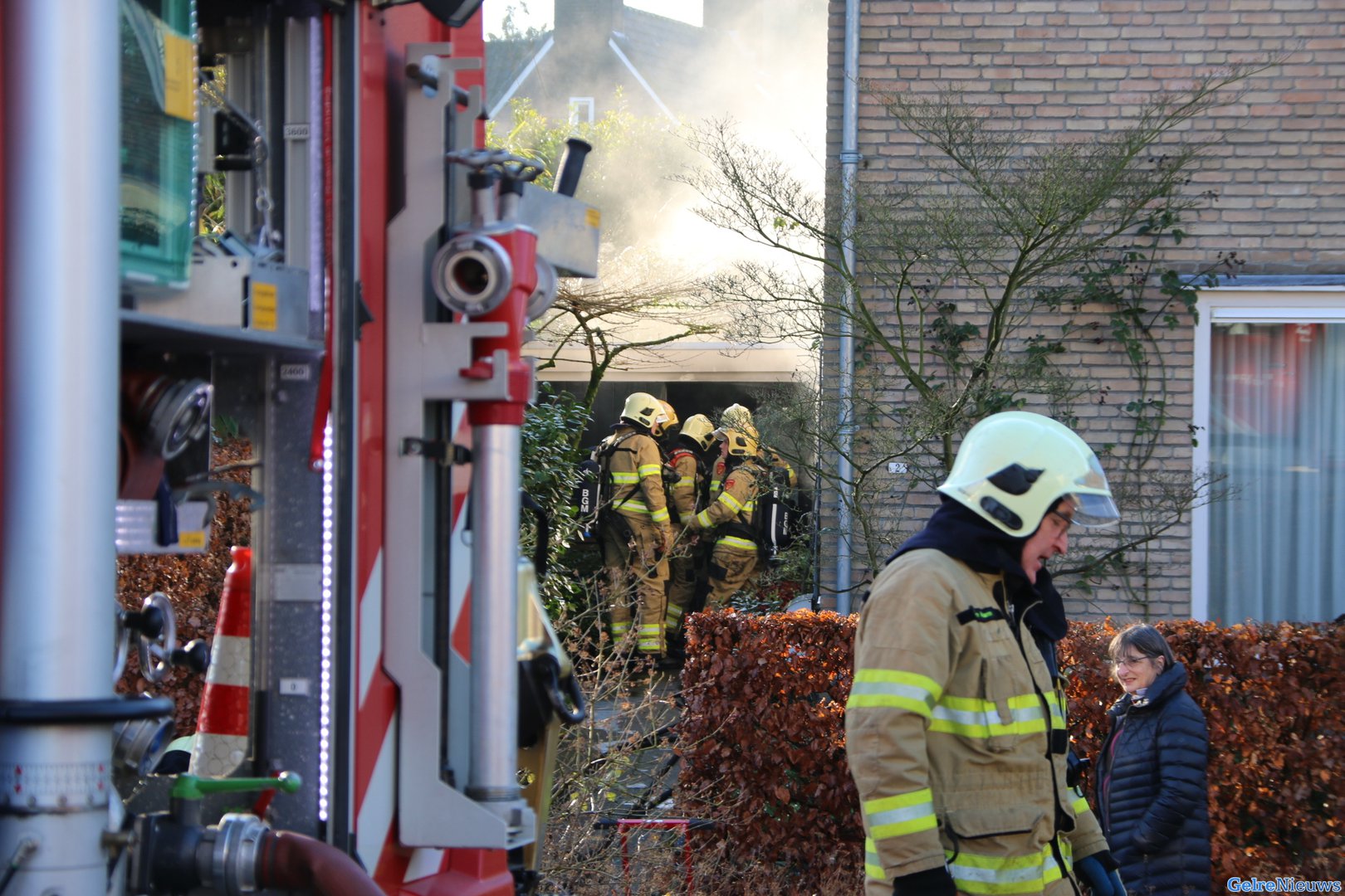 Keuken in brand bij woning in Oosterbeek