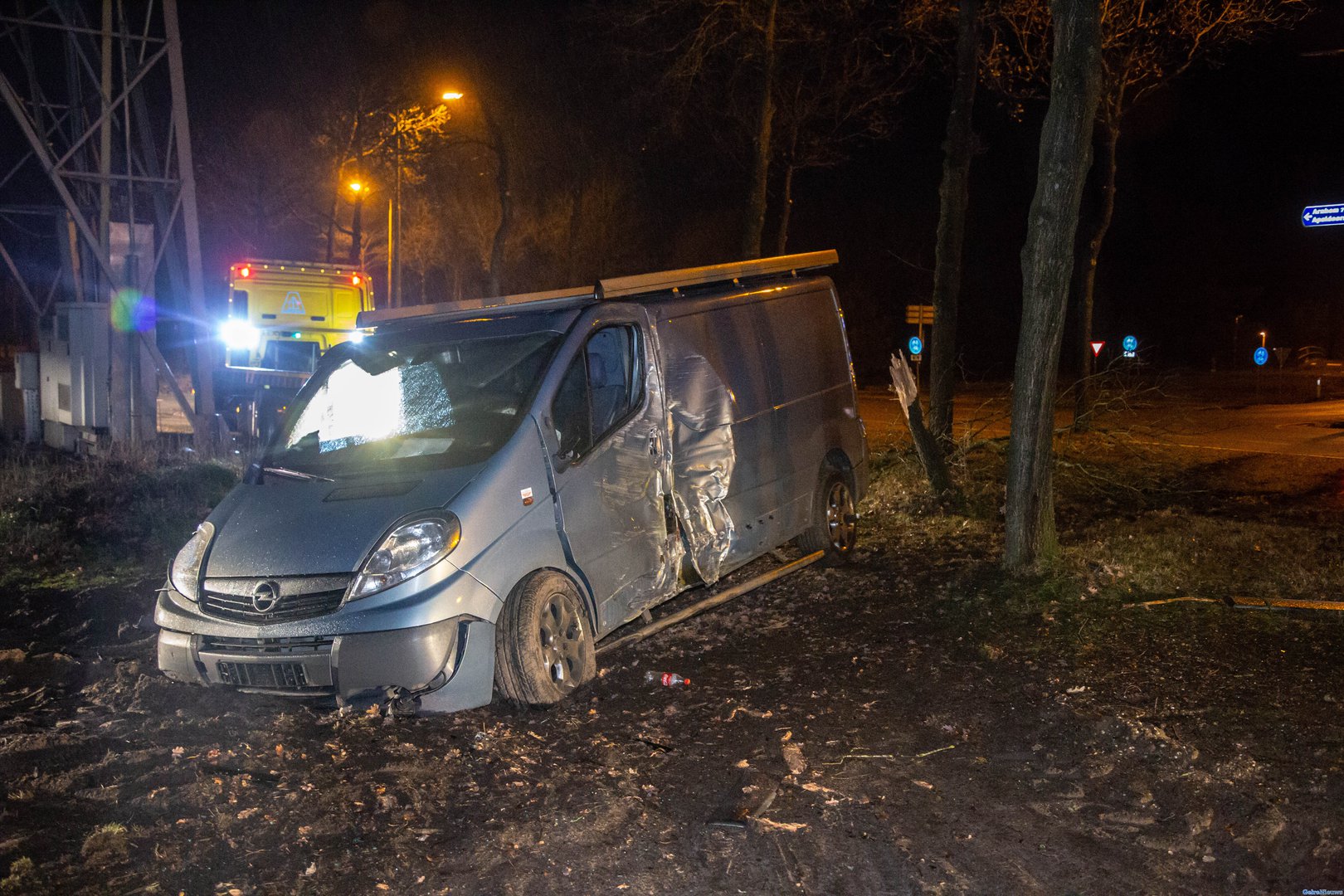 Man gewond na eenzijdig ongeval in Arnhem