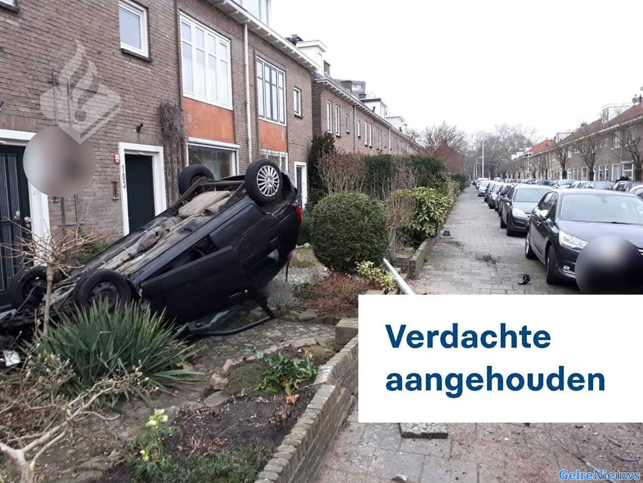 Nijmegenaar(22) aangehouden na auto diefstal en crash in Zwolle