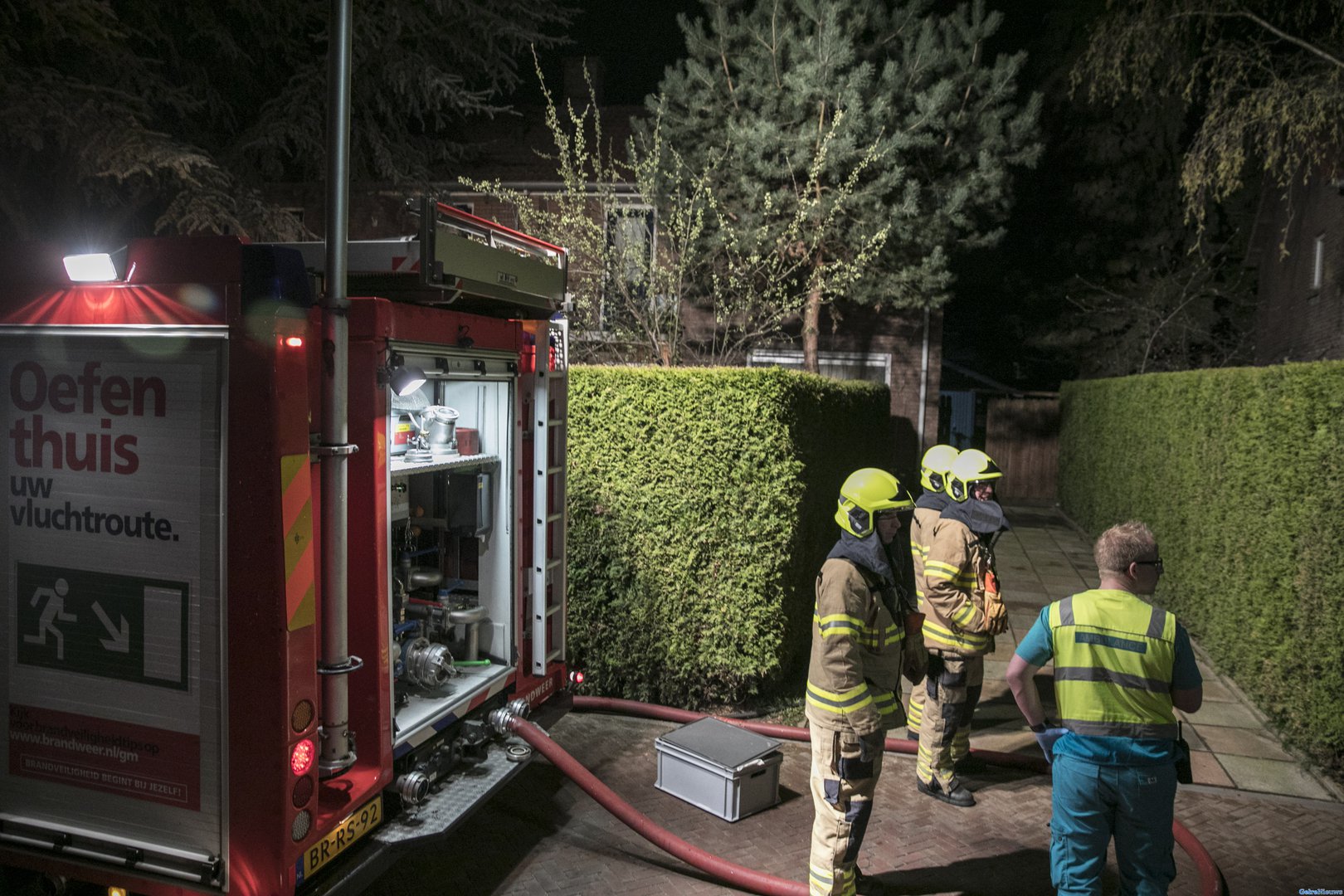 Woning onbewoonbaar na flinke keukenbrand Renkum