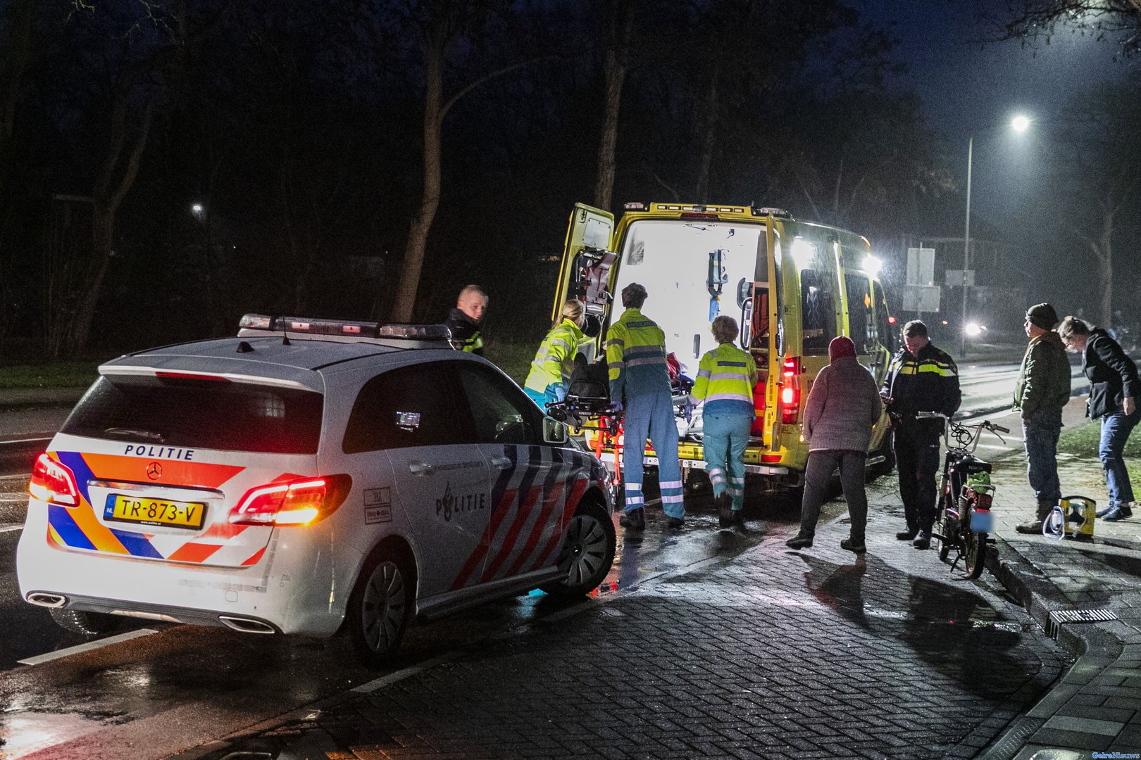 Snorfietser zwaargewond na val in Dieren