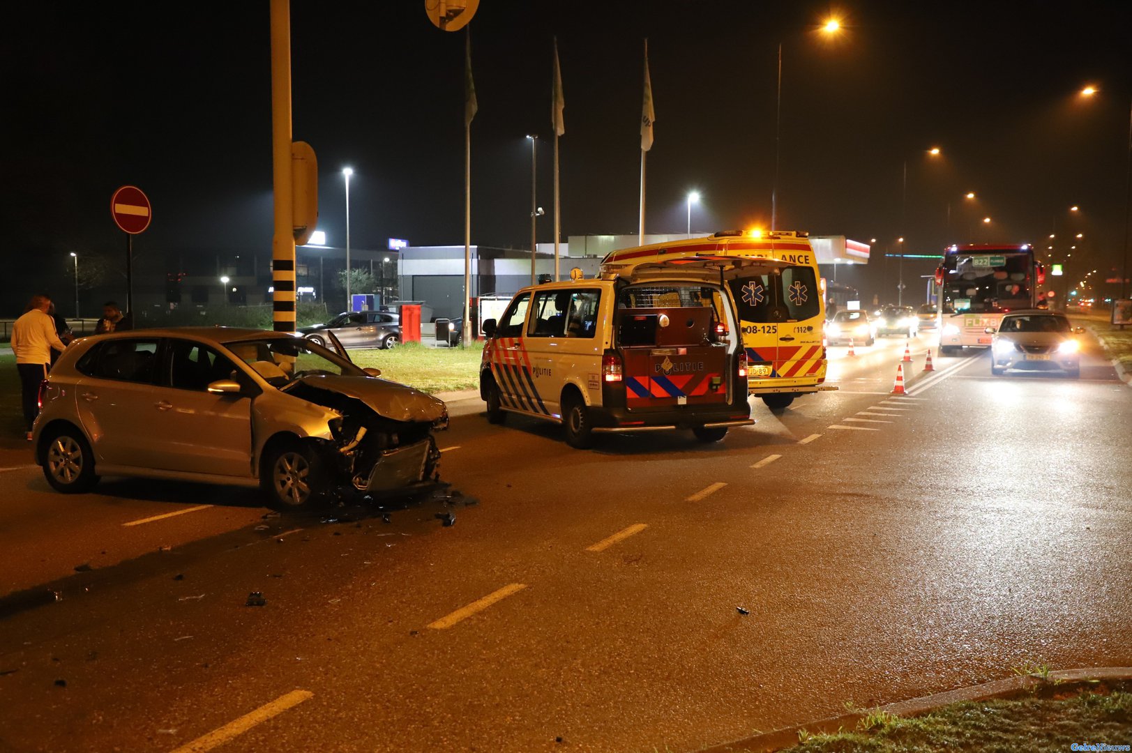 Auto’s botsen op Wijchenseweg in Nijmegen