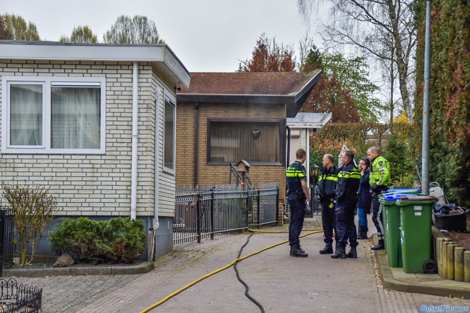 Vaatwasser vliegt in brand in woonwagen Renkum
