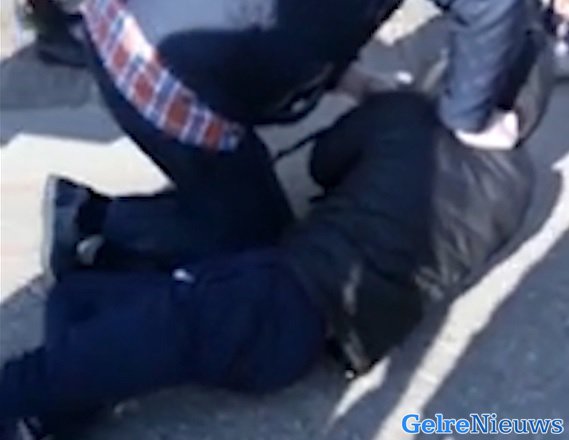 VIDEO: Omstanders houden overvaller aan in Kesteren