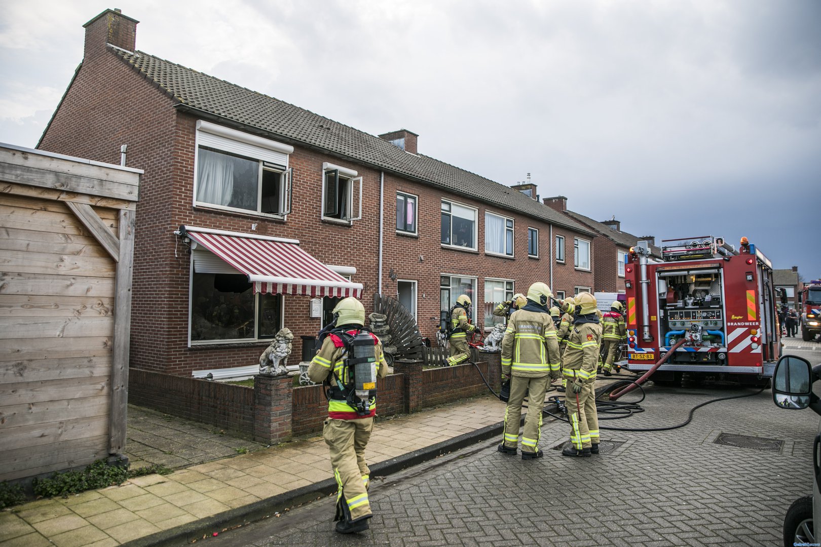 Woning onbewoonbaar na flinke brand in Didam