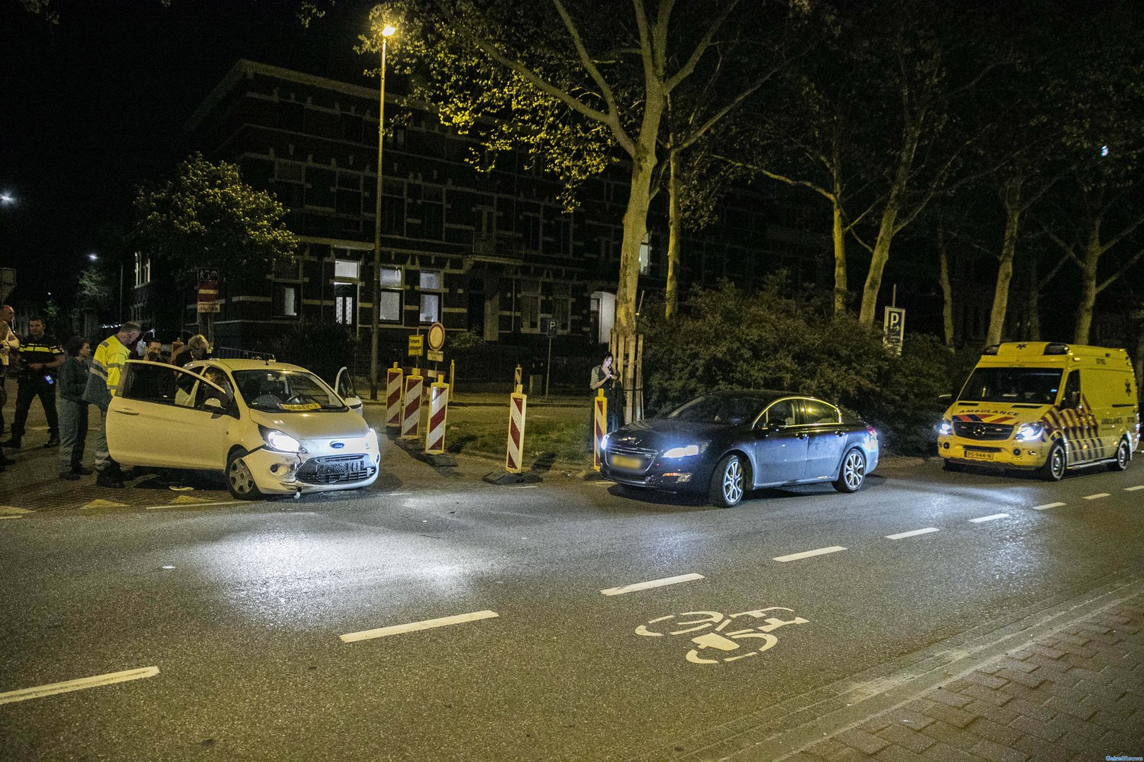 Gewonde bij ongeval Apeldoornseweg Arnhem