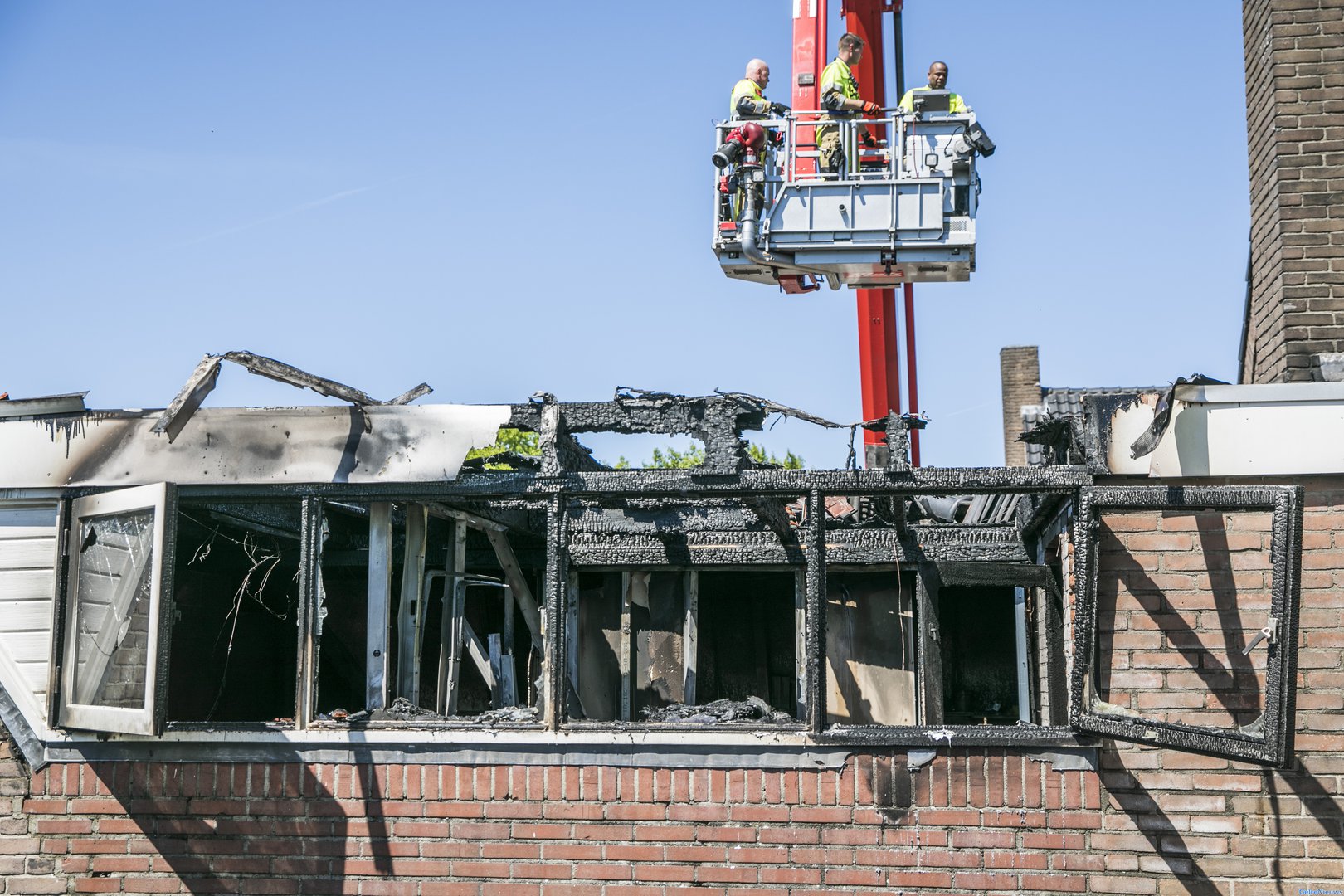 Uitslaande woningbrand in Nijmegen