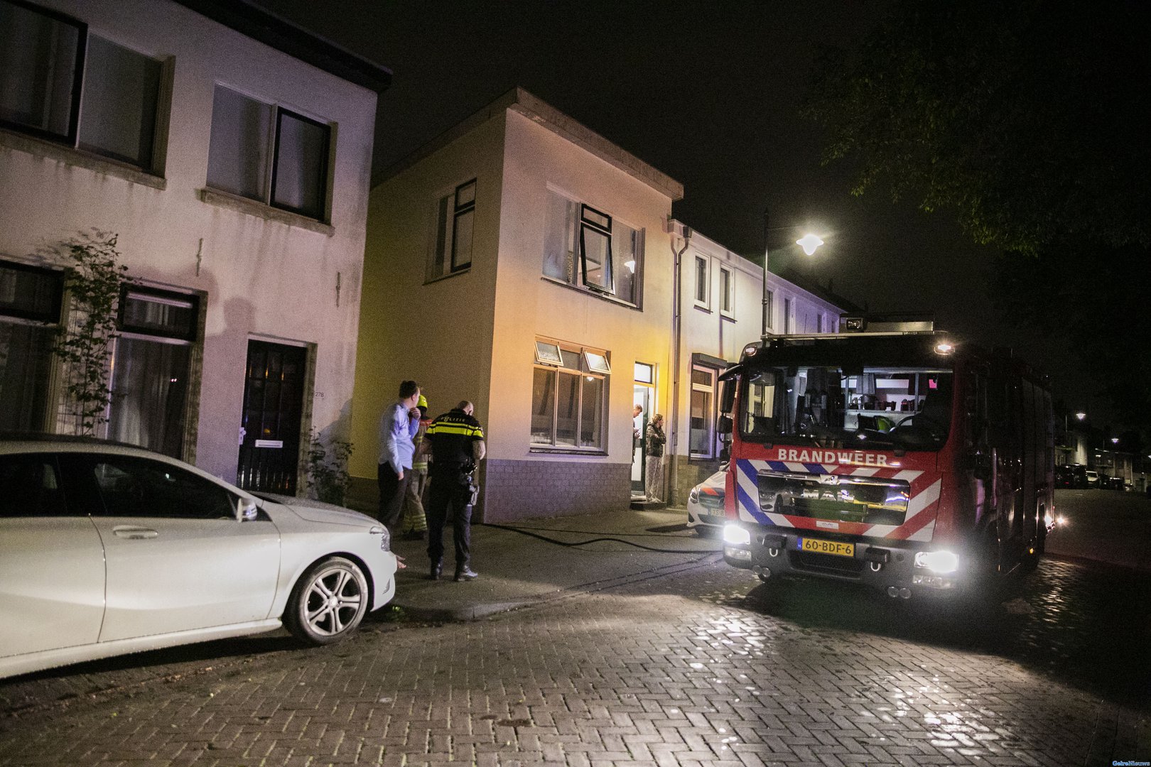 Woning vol rook na vergeten pannetje op het vuur