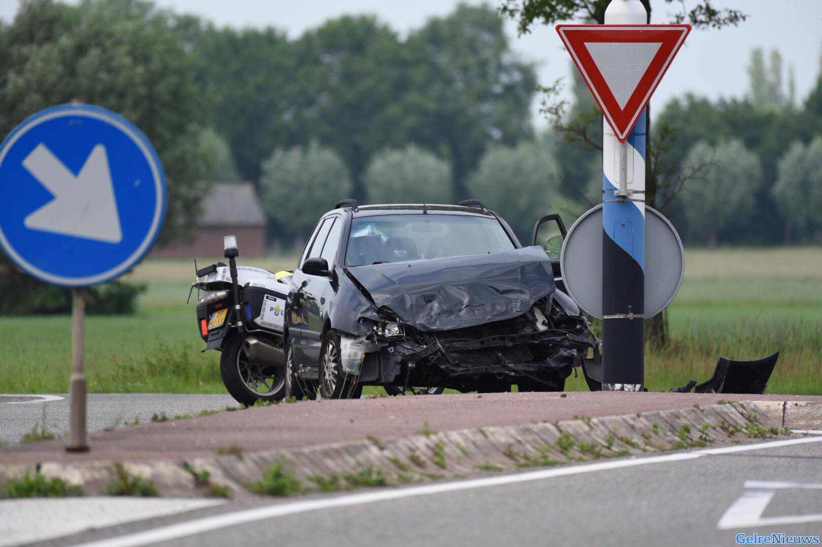 Auto’s total loss bij ongeval Didam