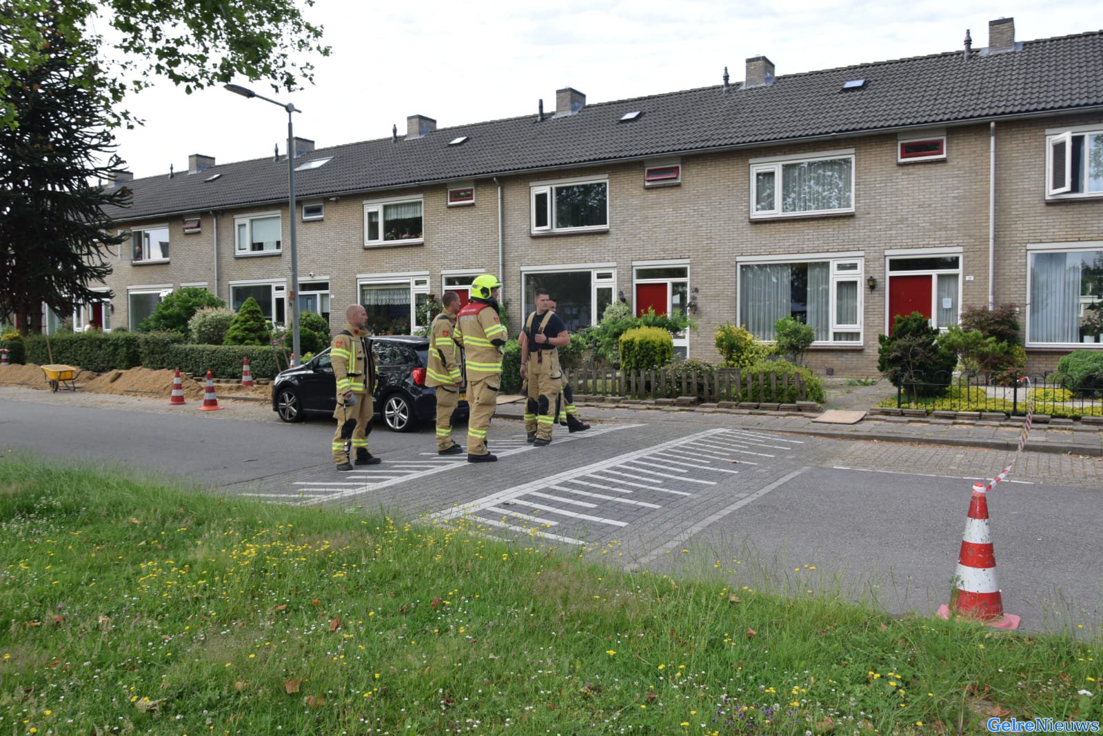 Gaslekkage door werkzaamheden voor aanleg glasvezel in Arnhem