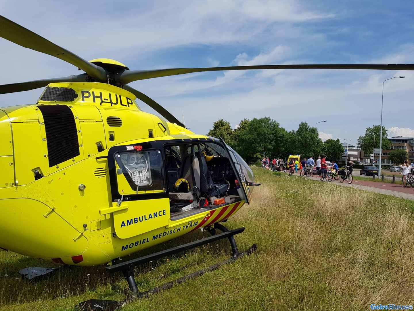 Fietser zwaargewond na val in Wijchen