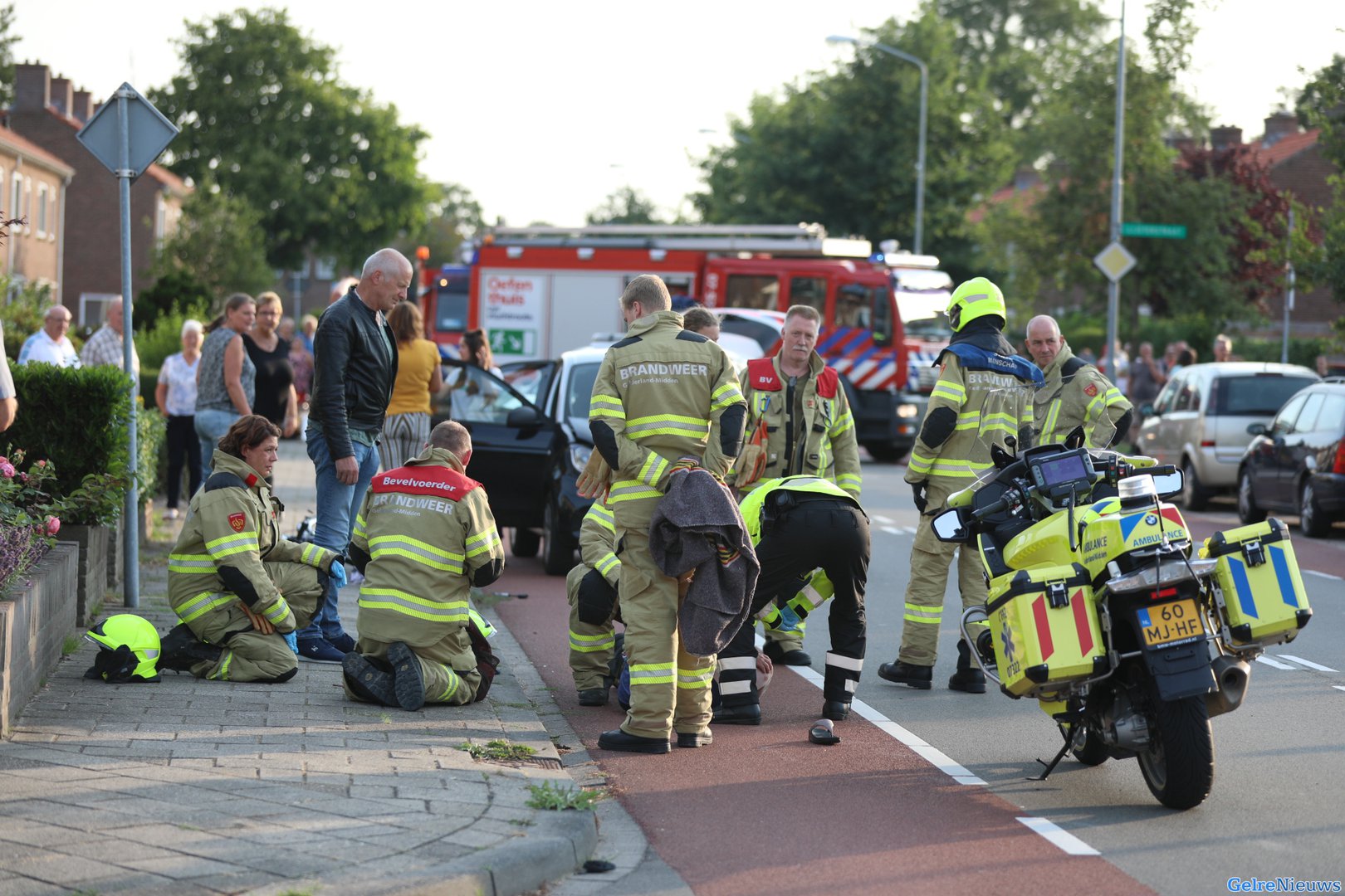 Fietsster bewusteloos na aanrijding Rheden