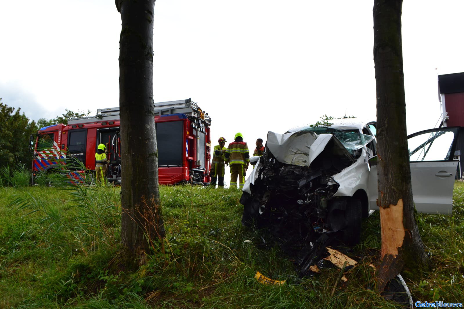 Automobilist zwaargewond bij ongeval Leuth