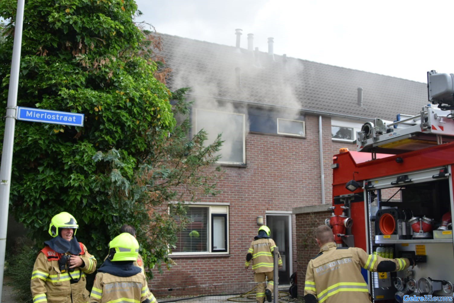 Brand in Arnhemse woning waarvan bewoners ‘al week op vakantie zijn’
