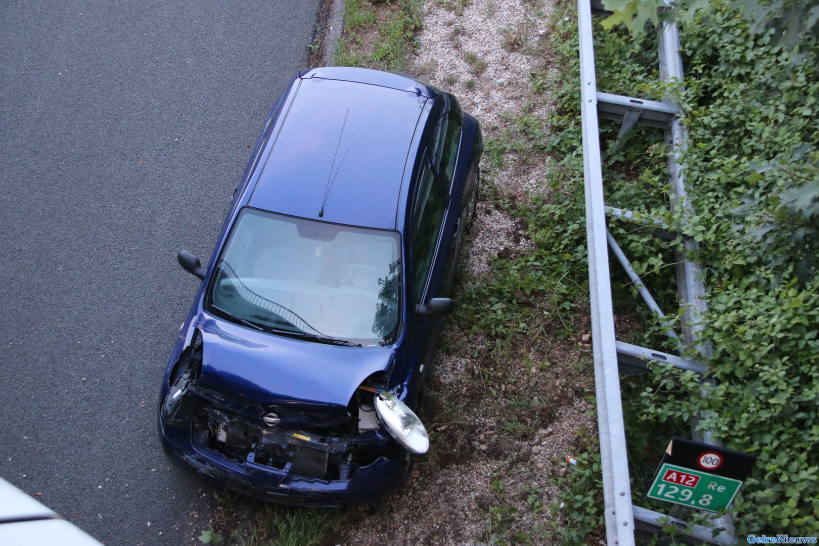 Rood kruis-negeerders op de bon bij ongeval A12