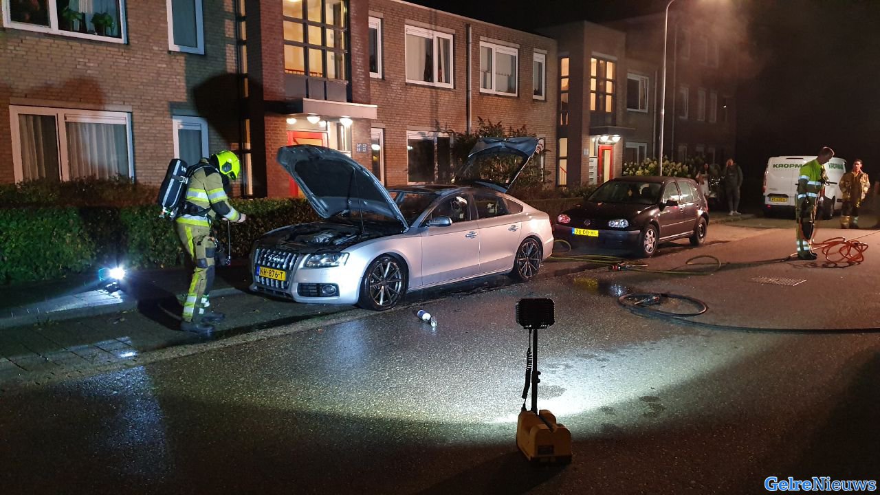 Politie houdt verdachte aan voor autobrand