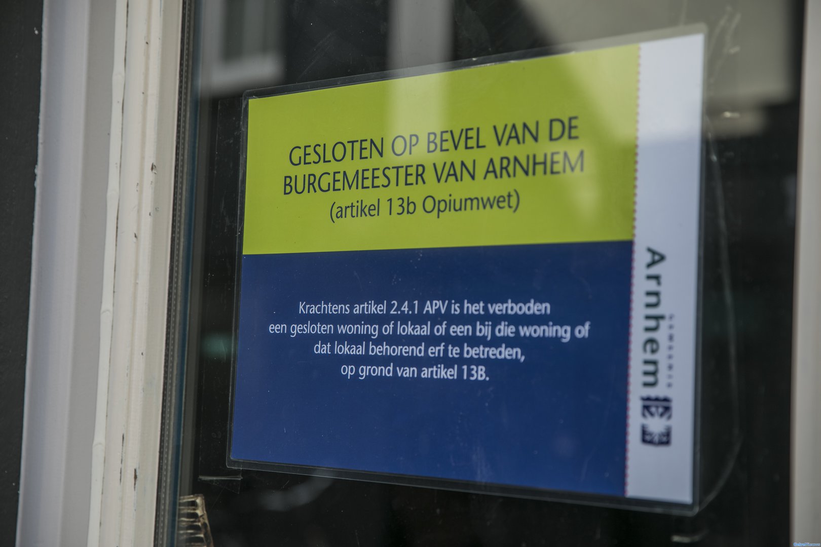 Drugscafé in uitgaanscentrum Arnhem gesloten na inval politie