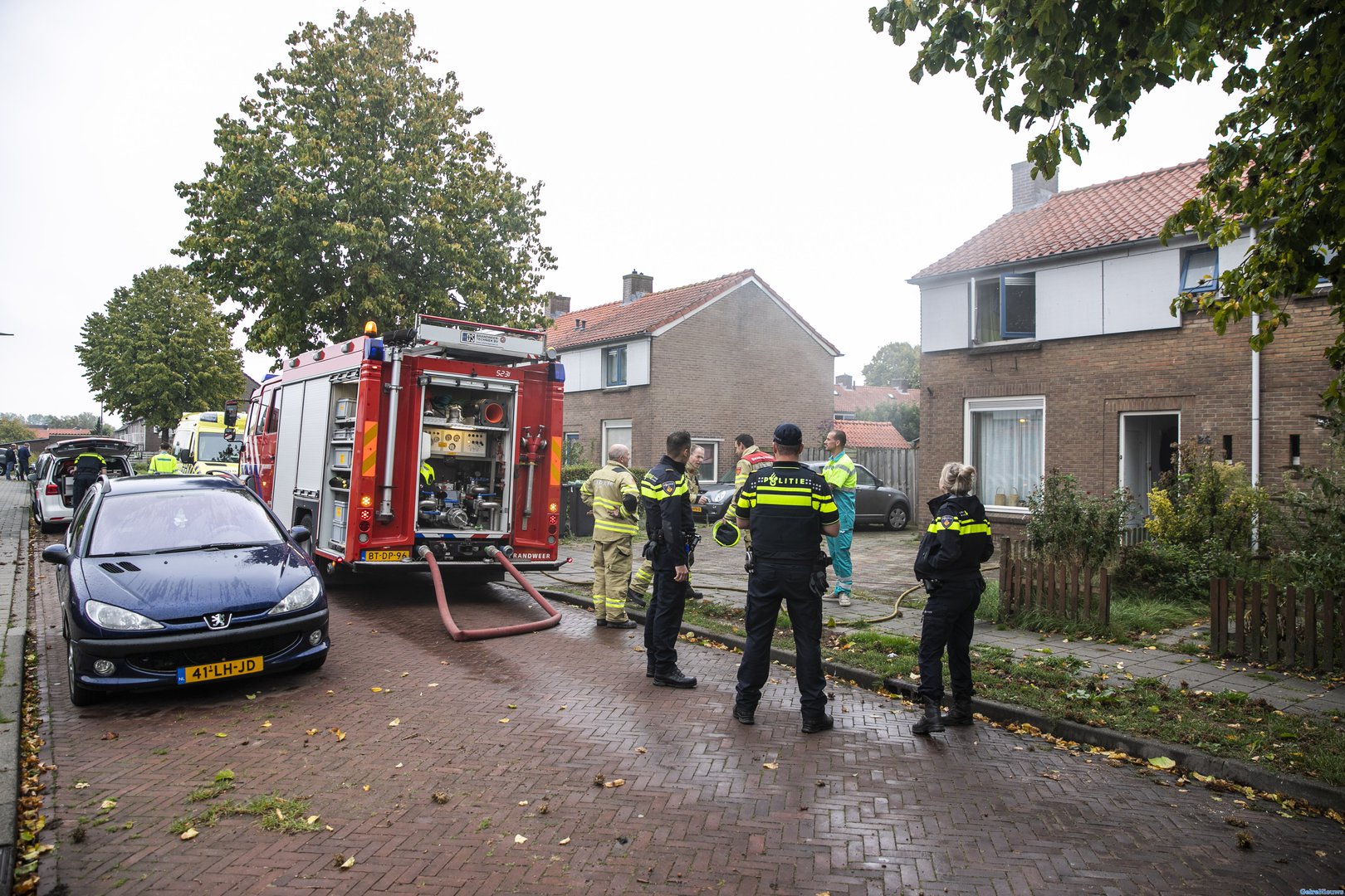 Veel schade door brand in woning Rheden