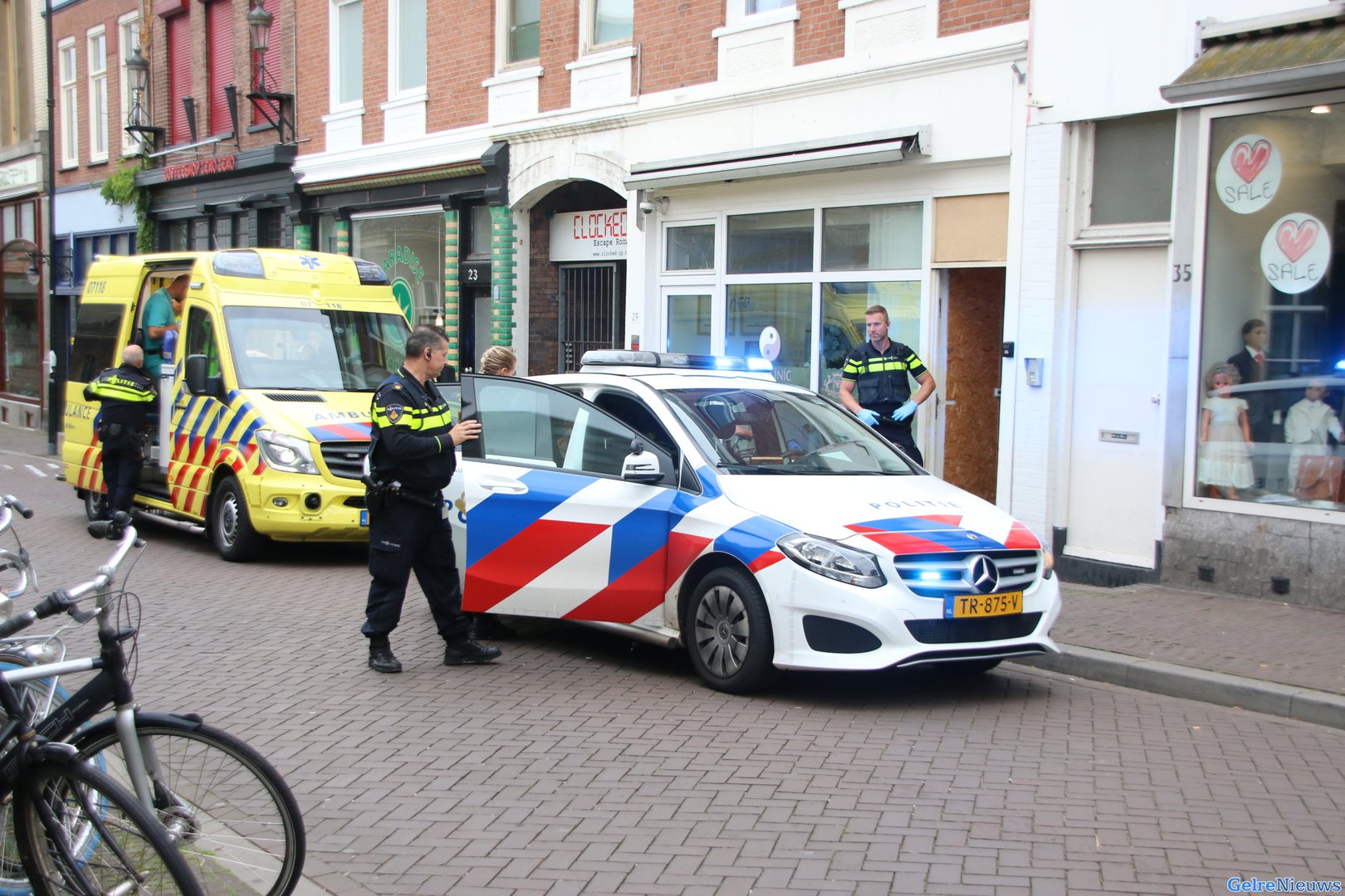 Gewonde bij steekpartij in woning Hommelseweg Arnhem