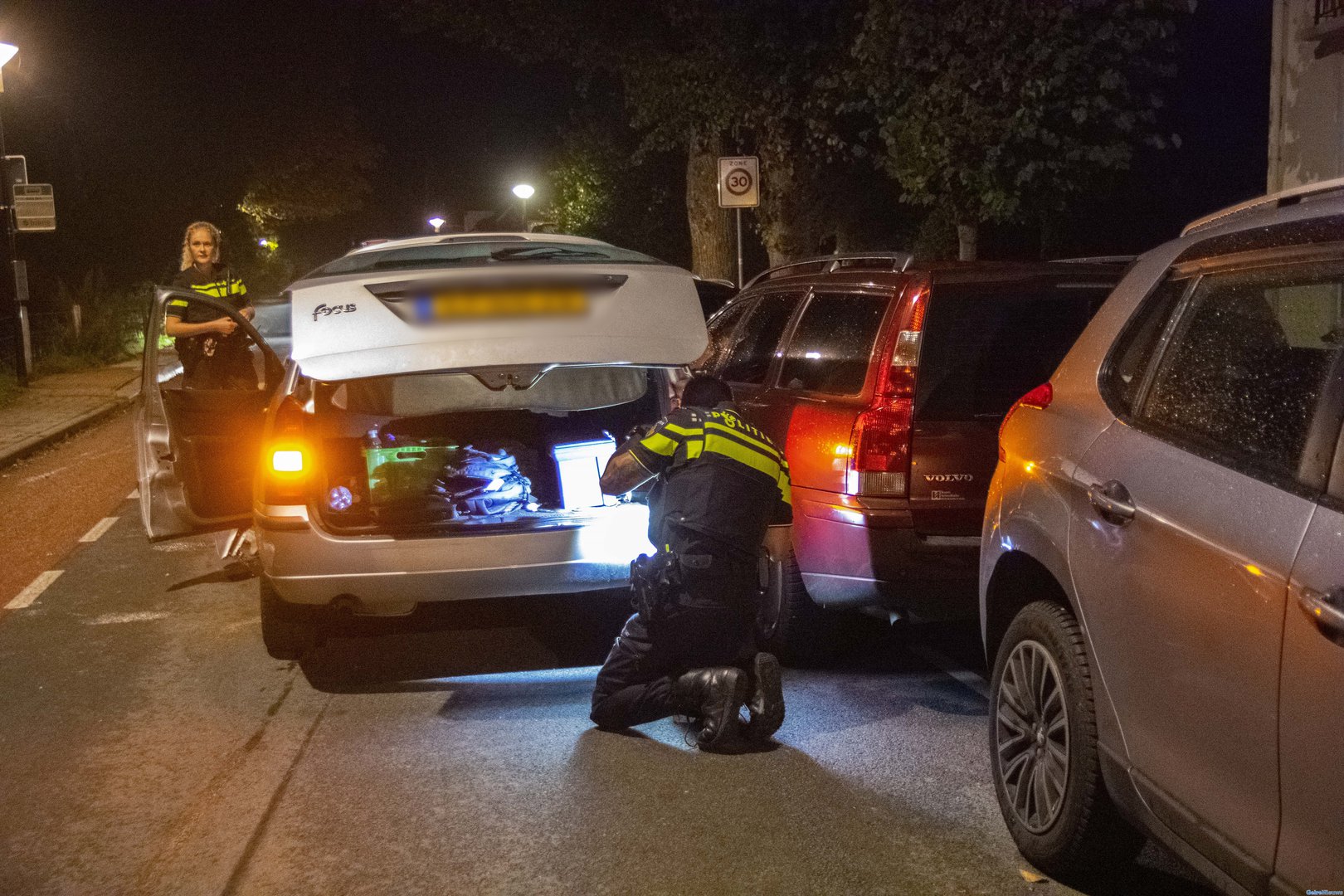 Bestuurder aangehouden na ongeval in Oosterbeek