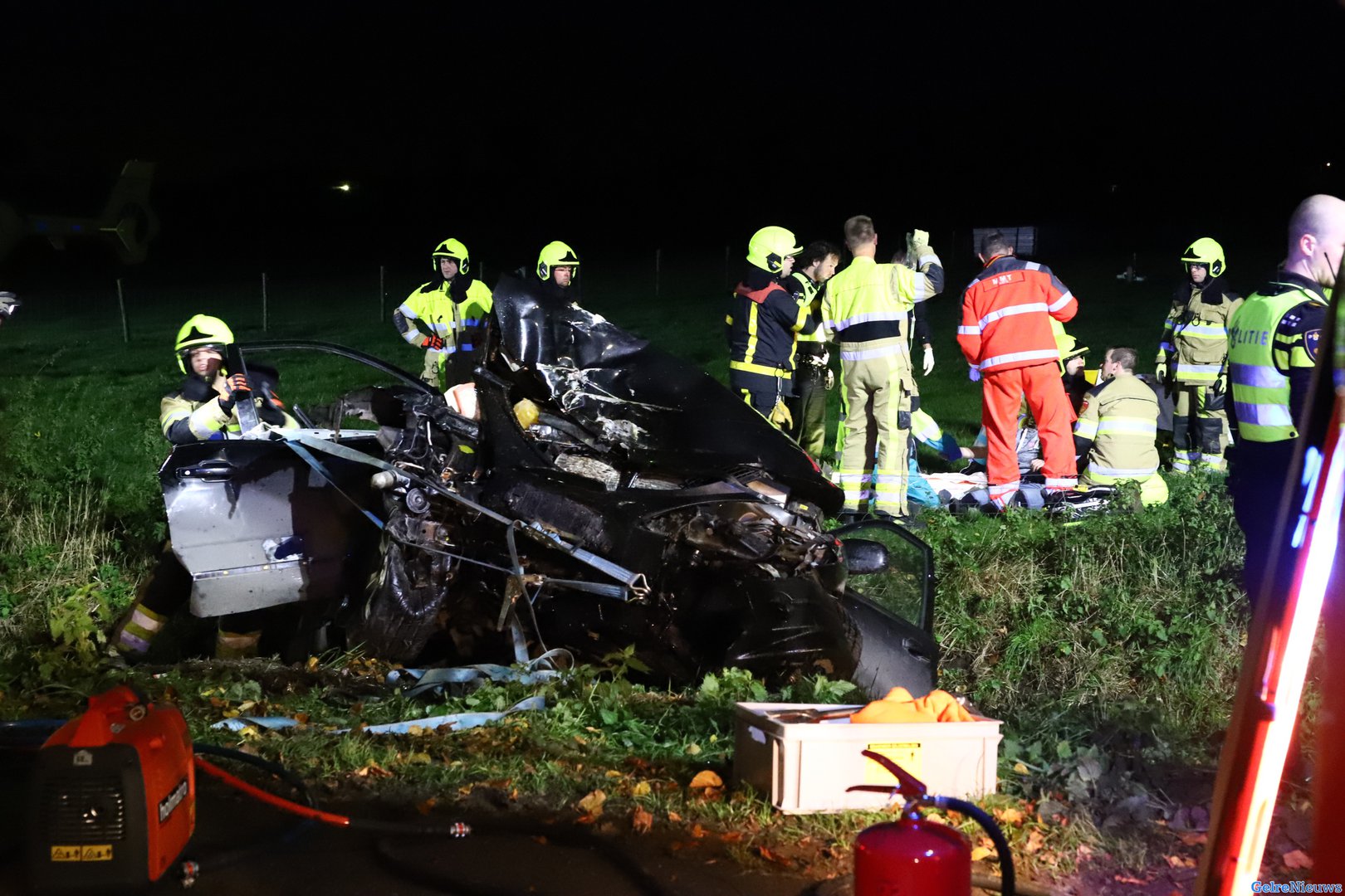 Ernstig ongeval met pickup truck in Deil