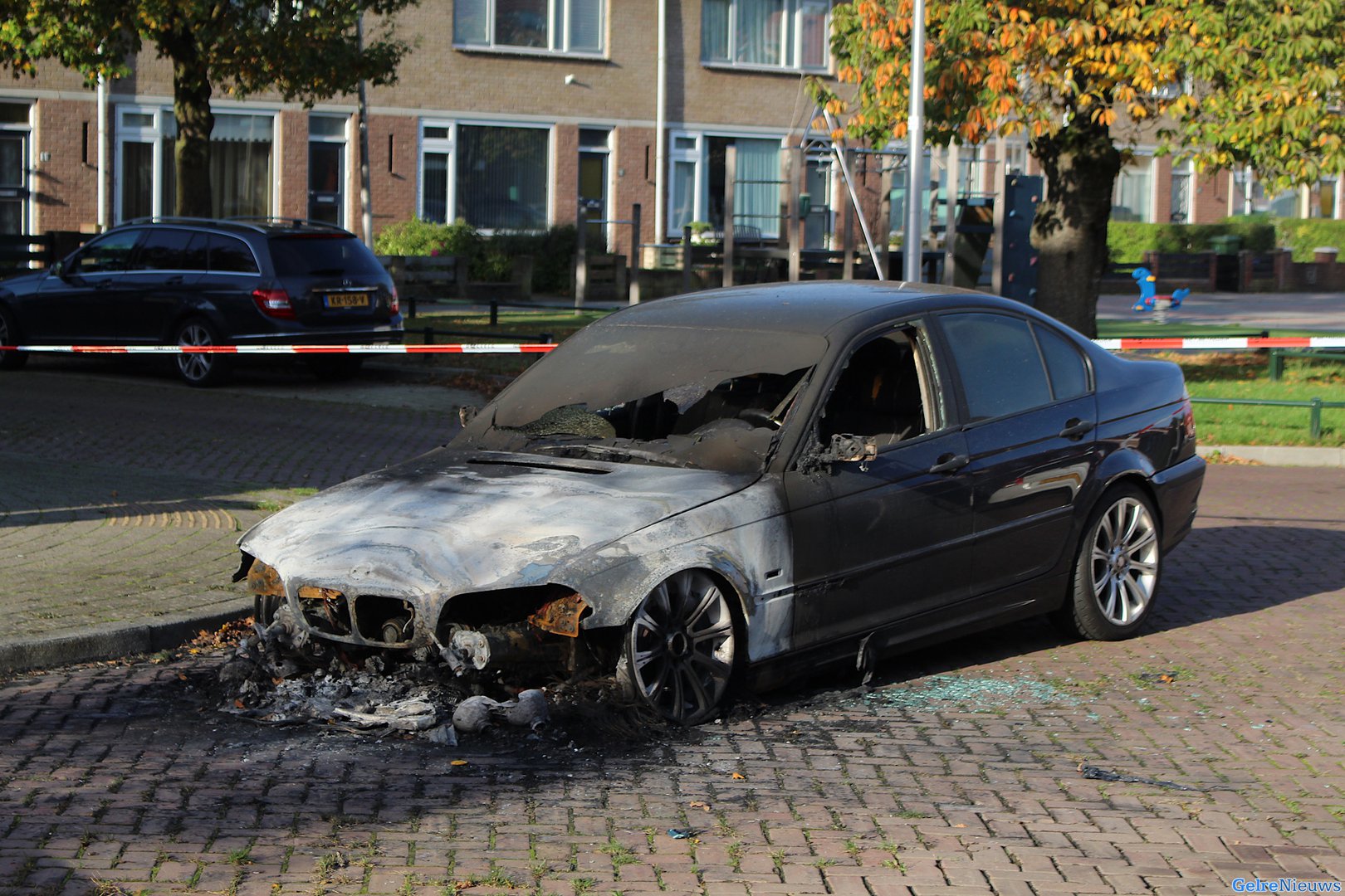 Auto uitgebrand in Nijmegen