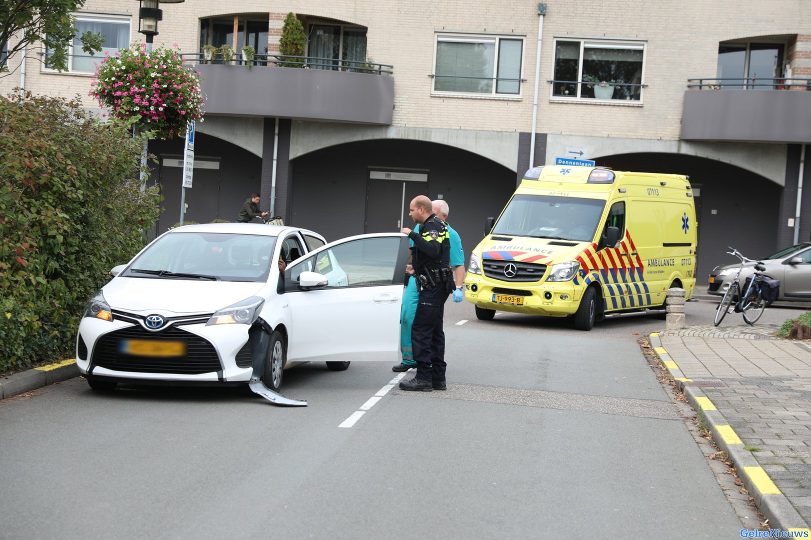 Gewonde bij aanrijding in Duiven