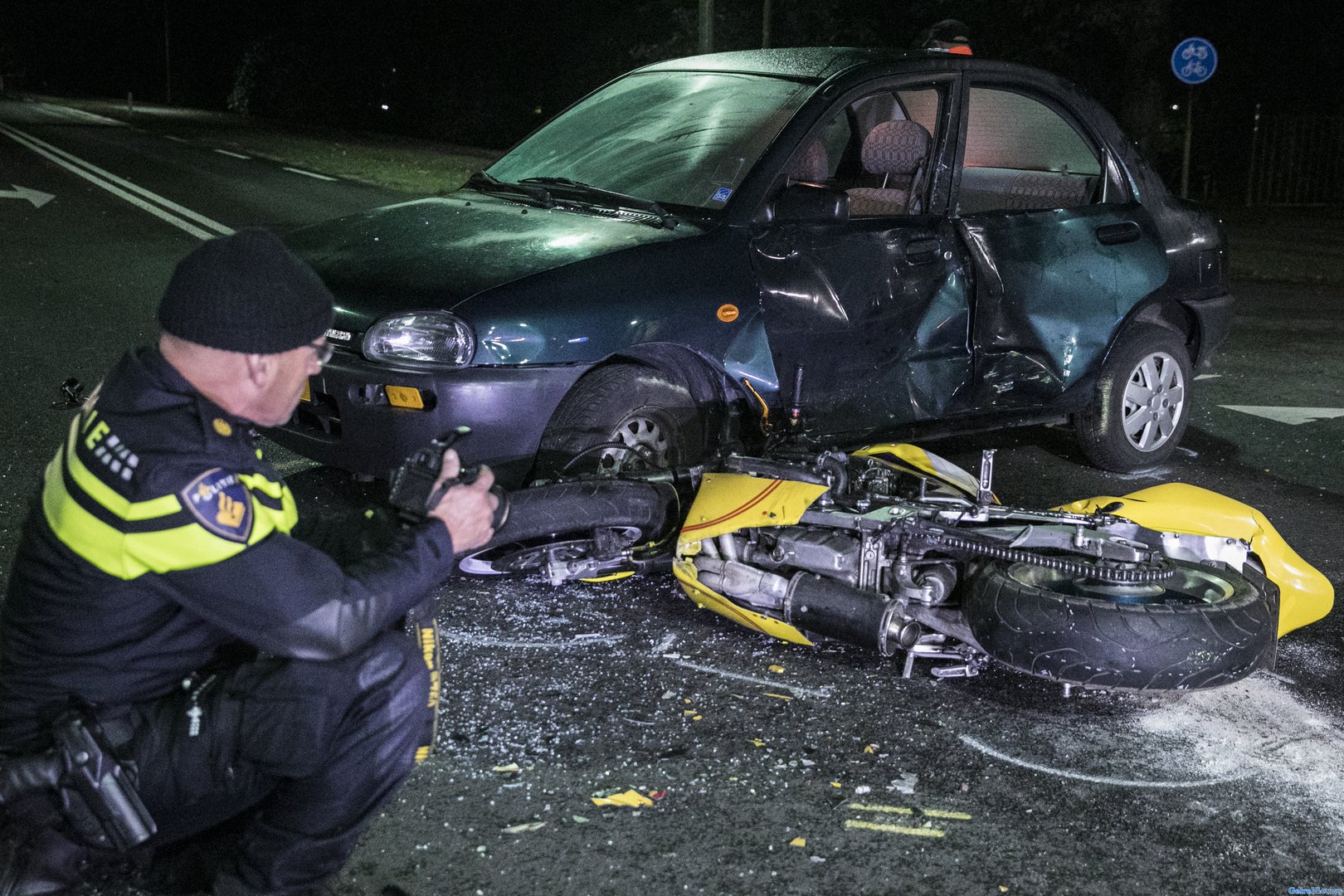 Motorrijder ernstig gewond bij ongeval Nijmeegsebaan