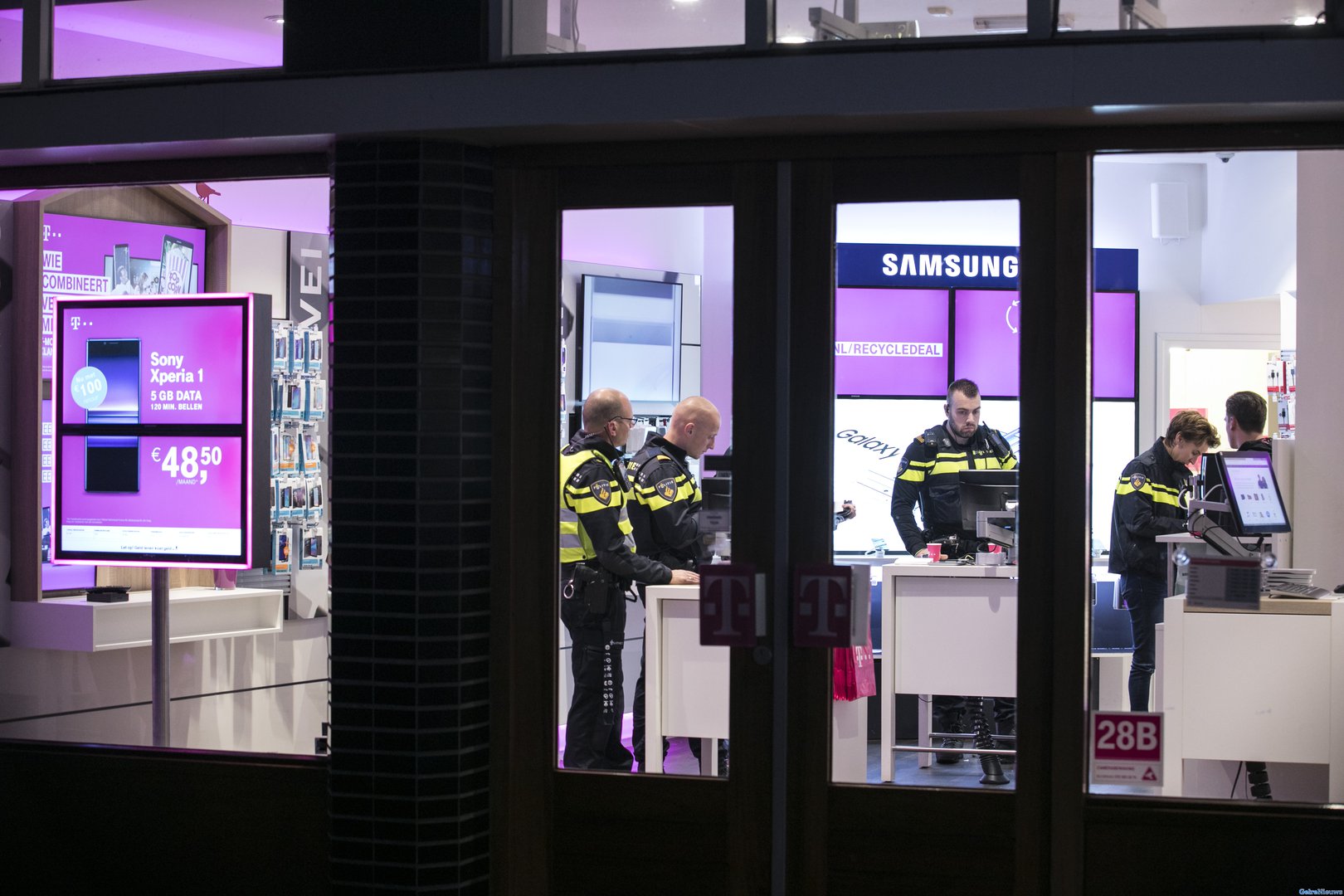 Overval op T-Mobile in Zutphen