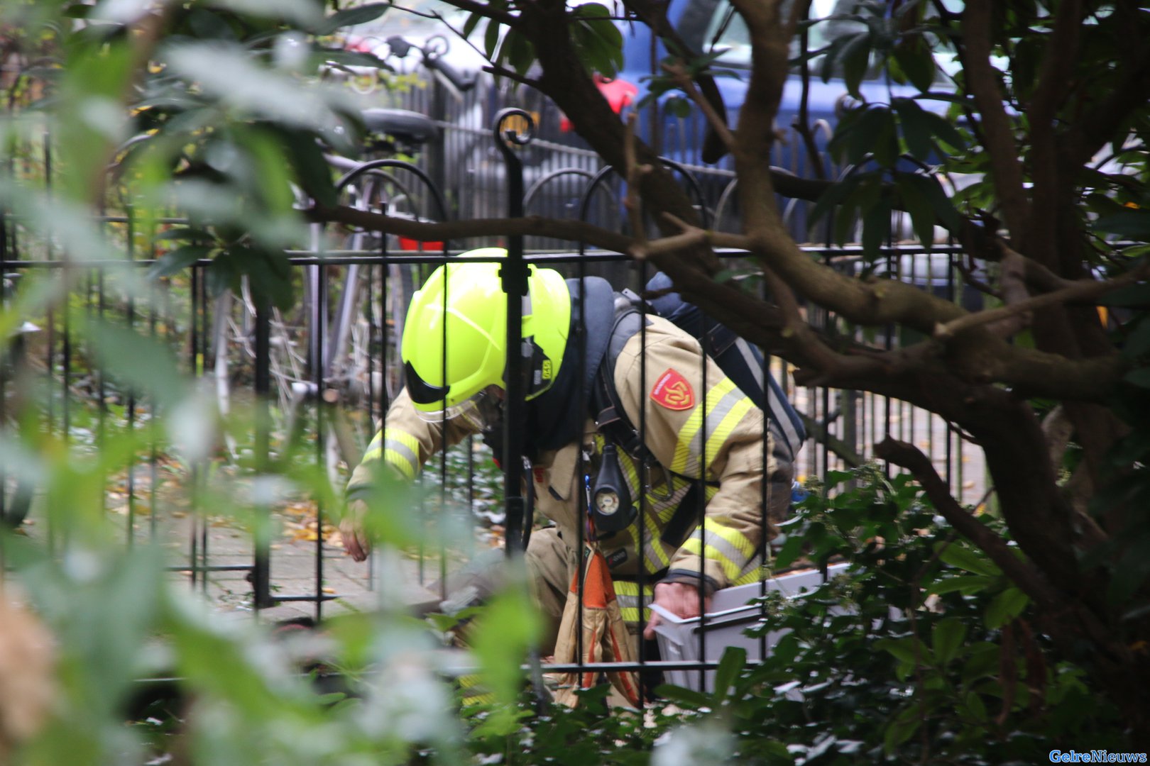 Graafwerkzaamheden veroorzaakt gaslek in Arnhem