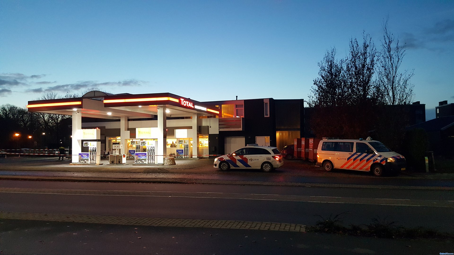 Tankstation overvallen in Tiel