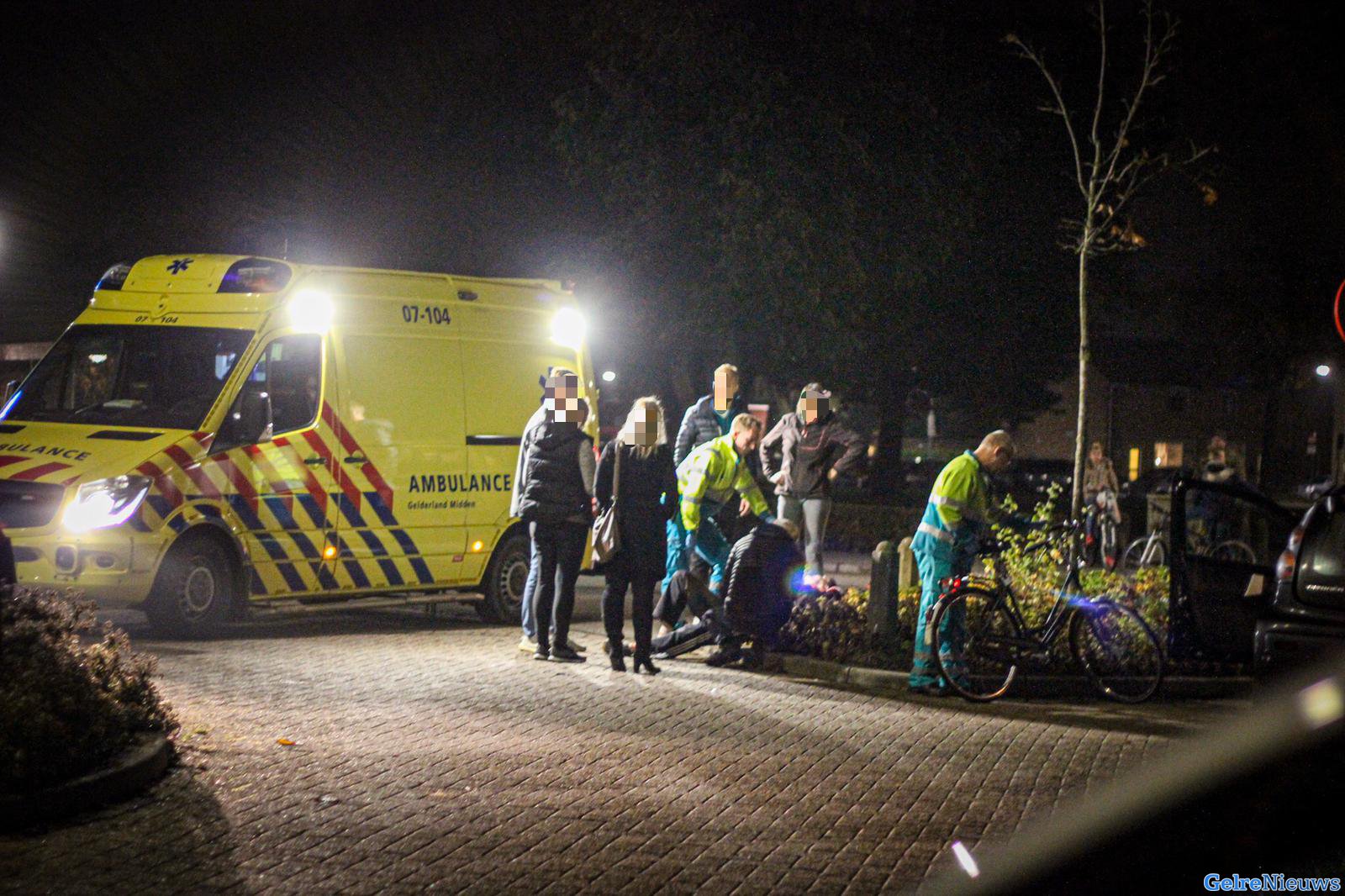 Fietser en bestelauto botsen in Dieren: vrouw gewond