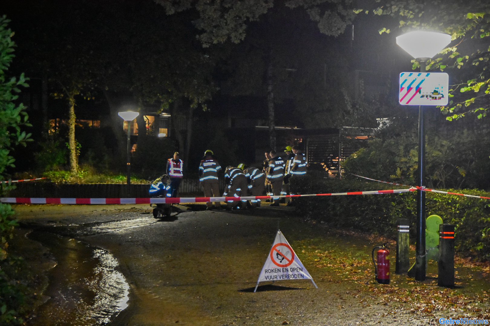 Leidingen lek in Doorwerth: veertig huishoudens zonder gas en water